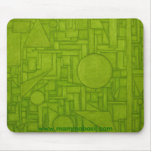 Mousepad - Groene stad Muismat