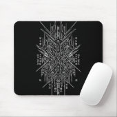 Mousepad hacker muismat (Met muis)