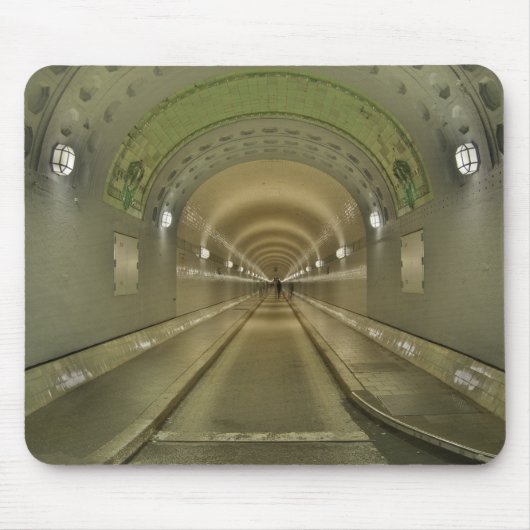 Mousepad Hamburg alter Elbtunnel Muismat (Voorkant)
