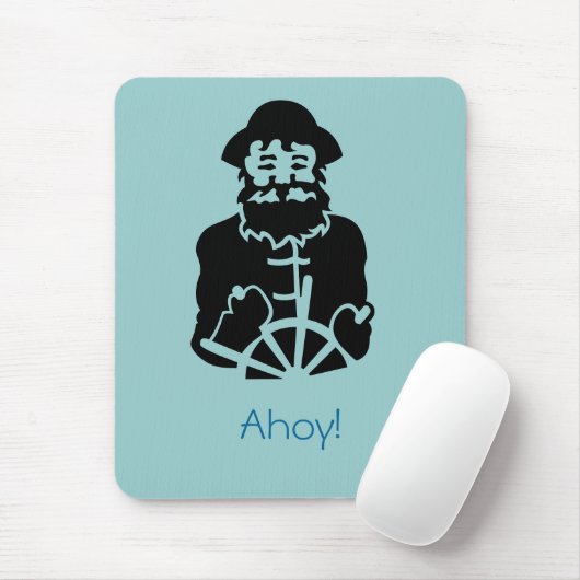 Mousepad - Helmsman Muismat (Met muis)