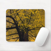 Mousepad Herfst Yellow Tree Painting Muismat (Met muis)
