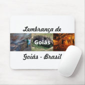 Mousepad herinnering aan Goiás Muismat (Met muis)
