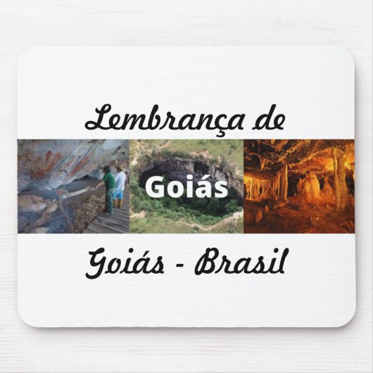 Mousepad herinnering aan Goiás Muismat (Voorkant)