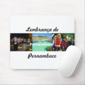 Mousepad herinnering aan Pernambuco Muismat (Met muis)