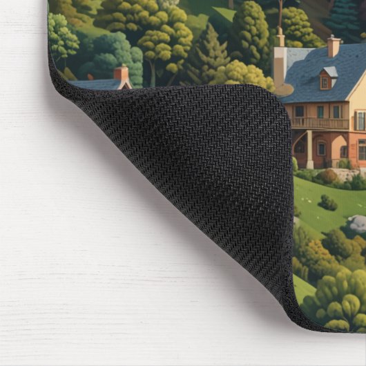 Mousepad (Het huis als een Afbeelding) Muismat (Hoek)