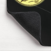 Mousepad: Het meisje met de maan op een Koord Muismat (Hoek)
