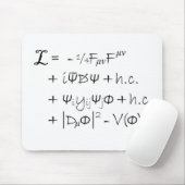 Mousepad - het standaardmodel muismat (Met muis)