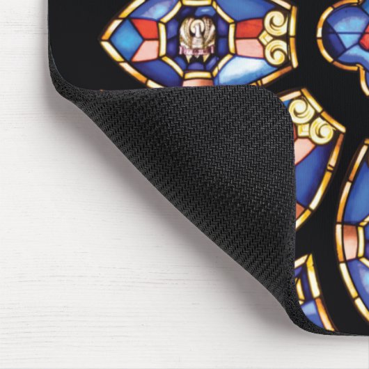 Mousepad "Het venster van het Roos" Muismat (Hoek)