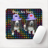 Mousepad Honden zijn sterren Muismat (Met muis)