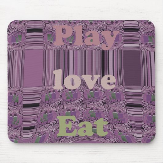 Mousepad Horizontale Sjabloon Lovely Cute en Nice Muismat (Voorkant)