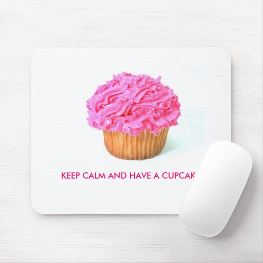 MOUSEPAD, HOUD KALK EN HEB EEN CUPCAGE MUISMAT (Met muis)