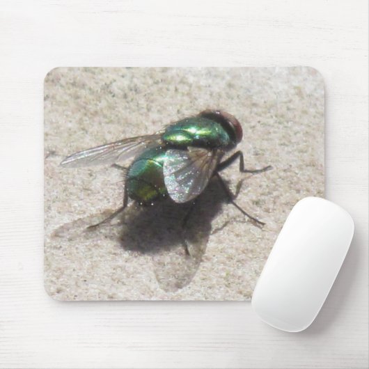 Mousepad - Housefly Muismat (Met muis)