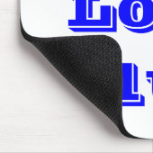 Mousepad I Love Blue Muismat (Hoek)