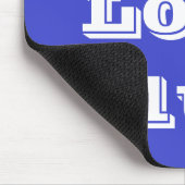 Mousepad I Love Blue Muismat (Hoek)