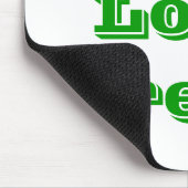 Mousepad I Love Green Muismat (Hoek)