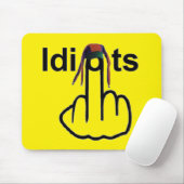 Mousepad Idiots Flip Muismat (Met muis)