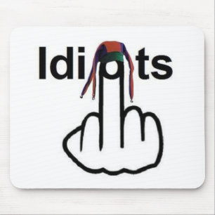 Mousepad Idiots Flip Muismat