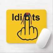 Mousepad Idiots Flip Muismat (Met muis)