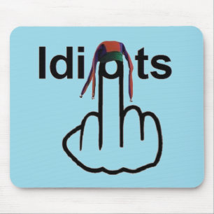 Mousepad Idiots Flip Muismat