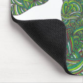 Mousepad - ik hou van je - boom met karakter muismat (Hoek)