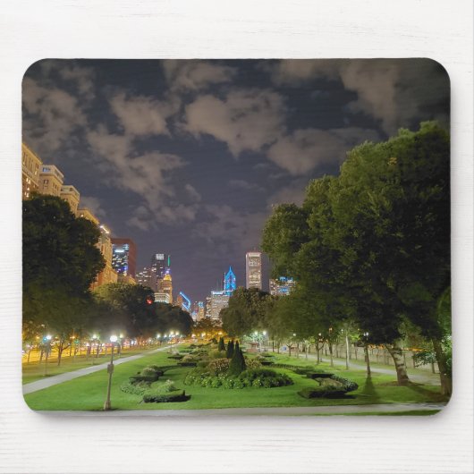 mousepad in Chicago Muismat (Voorkant)