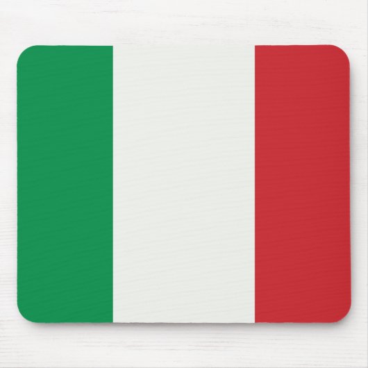 Mousepad Italian Fahne Muismat (Voorkant)
