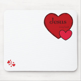 Mousepad: "Jezus is mijn Heer!" Muismat
