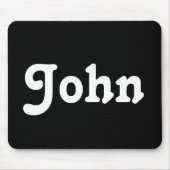 Mousepad John Muismat (Voorkant)