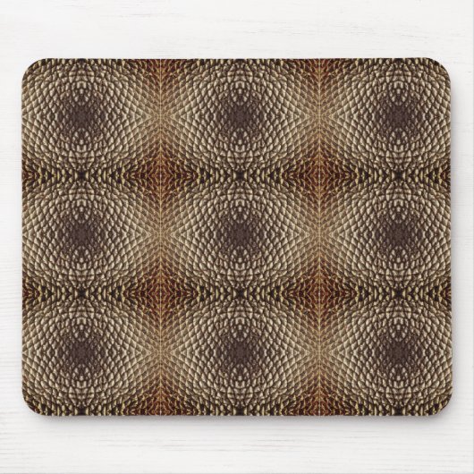 Mousepad - Kaleidoscopisch Zonnebloemzaad Muismat (Voorkant)