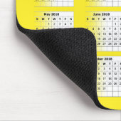 Mousepad Kalender 2018 Muismat (Hoek)
