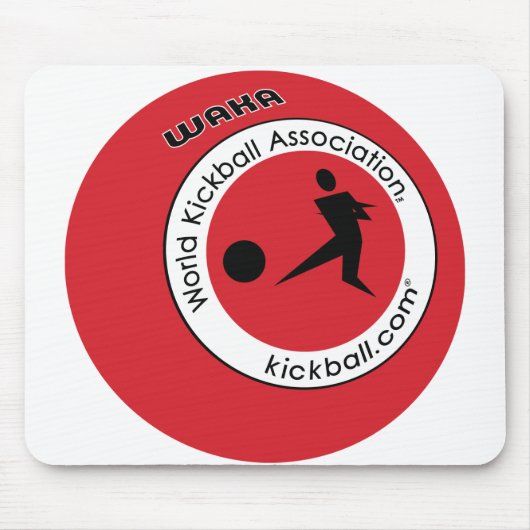 Mousepad - Kickball Logo Muismat (Voorkant)