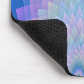 Mousepad, kleurrijk, roze, blauw muismat (Hoek)