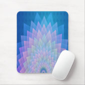 Mousepad, kleurrijk, roze, blauw muismat (Met muis)