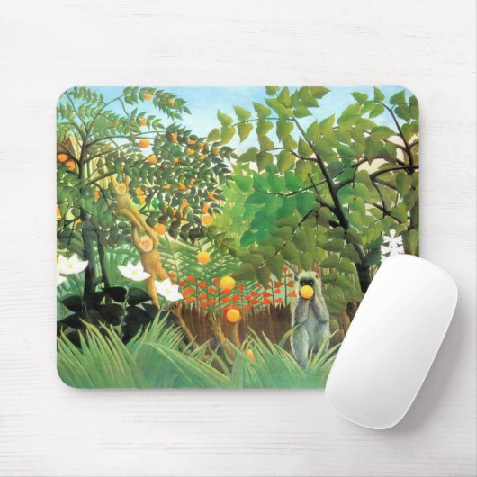 Mousepad  kunst Exotisch landschap Muismat (Met muis)