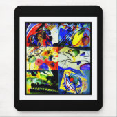 Mousepad kunst Kandinsky Collage Muismat (Voorkant)