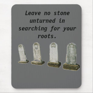 Mousepad - Laat geen steen ongedraaid... Muismat