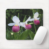 Mousepad-Lady Slipper Orchids Muismat (Met muis)
