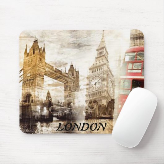 Mousepad Landscape London Muismat (Met muis)