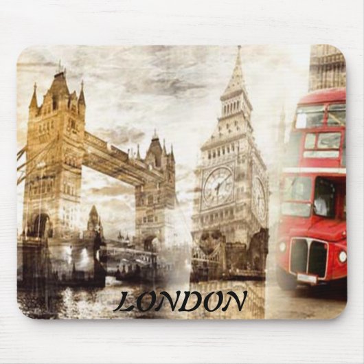 Mousepad Landscape London Muismat (Voorkant)