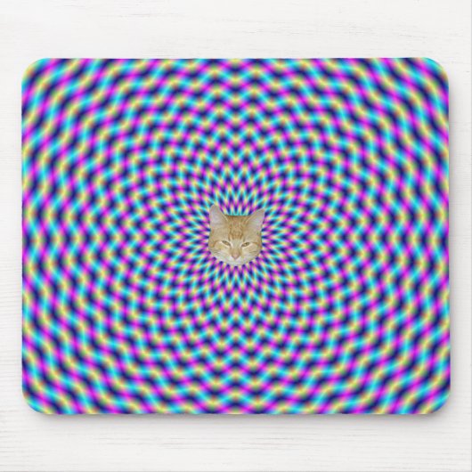 Mousepad Lattice in Blue and Pink Muismat (Voorkant)