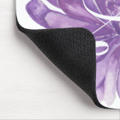 Mousepad "Lavender Flower/Waterverf Sketch" Muismat (Hoek)
