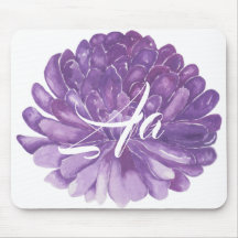 Mousepad "Lavender Flower/Waterverf Sketch"