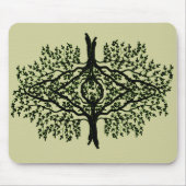 Mousepad - Leafy Kaleidoscopic Scene Muismat (Voorkant)