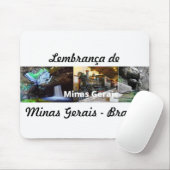 Mousepad lembrança de Minas Gerais Muismat (Met muis)