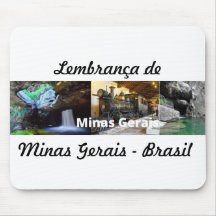 Mousepad lembrança de Minas Gerais