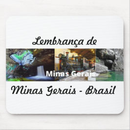 Mousepad lembrança de Minas Gerais Muismat