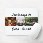 Mousepad lembrança de Pará Muismat (Met muis)