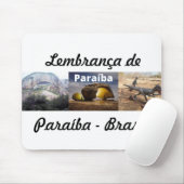 Mousepad lembrança de Paraíba Muismat (Met muis)