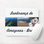 Mousepad lembrança do Amazonas Muismat (Met muis)