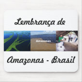 Mousepad lembrança do Amazonas Muismat (Voorkant)